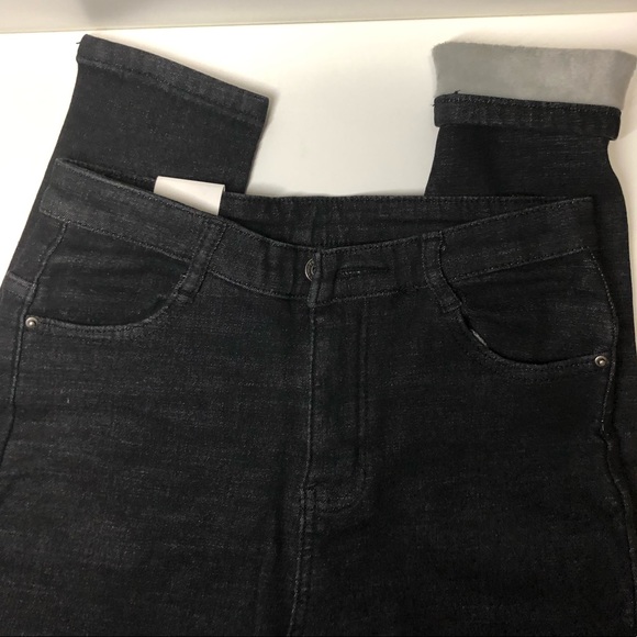 Fleece Lined Jeans - Picture 3 of 6
